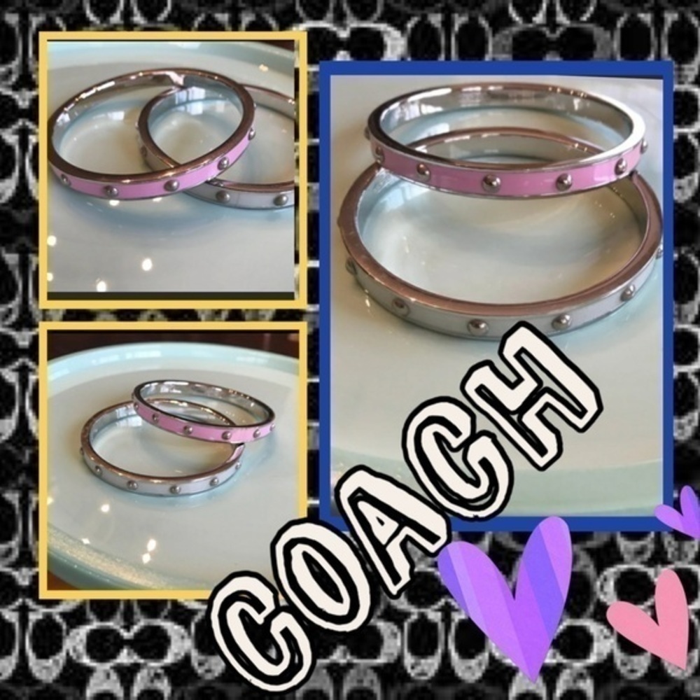 2 Coach Bangles - Picture 2 of 5